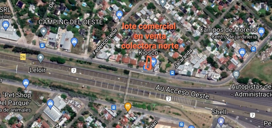 OPORTUNIDAD UNICA EN PARQUE LELOIR SOBRE COLECTORA, CASA 4 AMB. JARDIN, COCHERAS, S/LOTE 11X28, APTO PROFESIONAL/COMERCIAL