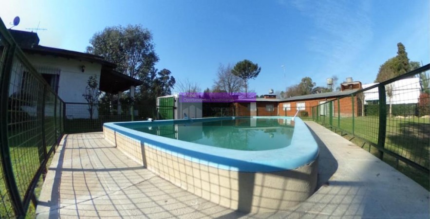 QUINTA LOTE 1450 M2, 220M2 CONSTR., CASA PPAL, QUINCHO, CASA HUESPEDES, PISCINA, GRAN PARQUE,  PARRILLA, POOL HOUSE, JACUZZI,VESTUARIOS
