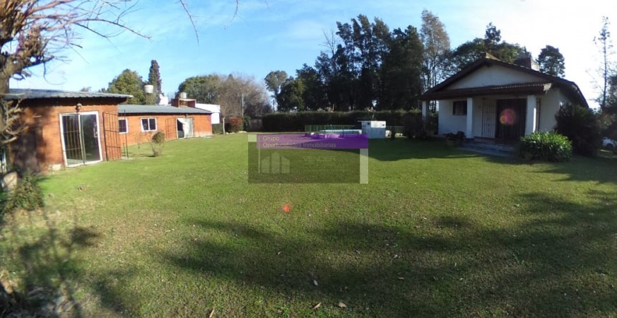 QUINTA LOTE 1450 M2, 220M2 CONSTR., CASA PPAL, QUINCHO, CASA HUESPEDES, PISCINA, GRAN PARQUE,  PARRILLA, POOL HOUSE, JACUZZI,VESTUARIOS