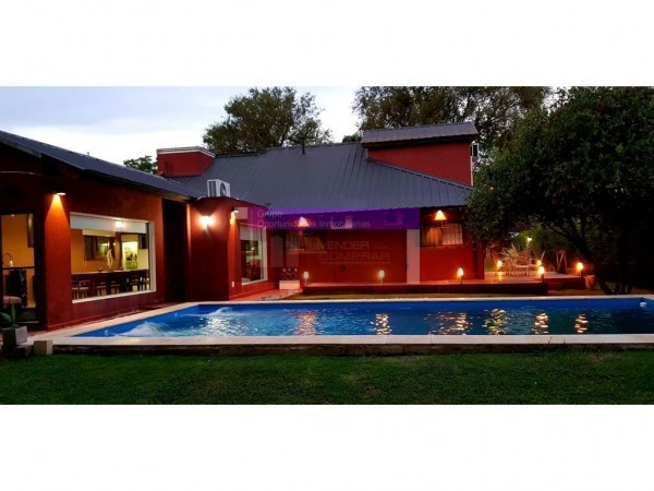 EXC.OPORTUNIDAD!! CASAQUINTA CASI A ESTRENAR EN P. LELOIR 260M2,LOTE 1320M2,6AMB.PISCINA,PARQUE ACEPTA PERMUTA