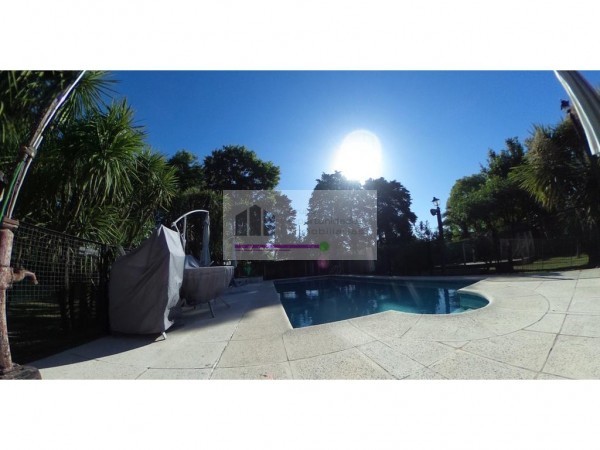 PILAR CASA QUINTA  6 AMB SOBRE R25 IDEAL EMPRENDIMIENTO, QUINTA 1700M2 ,PISCINA, CALLE PRIVADA