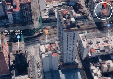 OPORTUNIDAD!! IDEAL EMPRENDIMIENTO! 2 LOTES EN RAMOS MEJIA CENTRO A 1 CUADRA DE LA ESTACION Y PLAZA